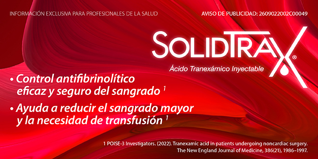 Banner Tools ATLAS Hemorragia en cirugía ortopédica Solidtrax Solidfarma Jul 26