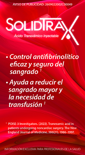 Banner Tools ATLAS Hemorragia en cirugía ortopédica Solidtrax Solidfarma Jul 26