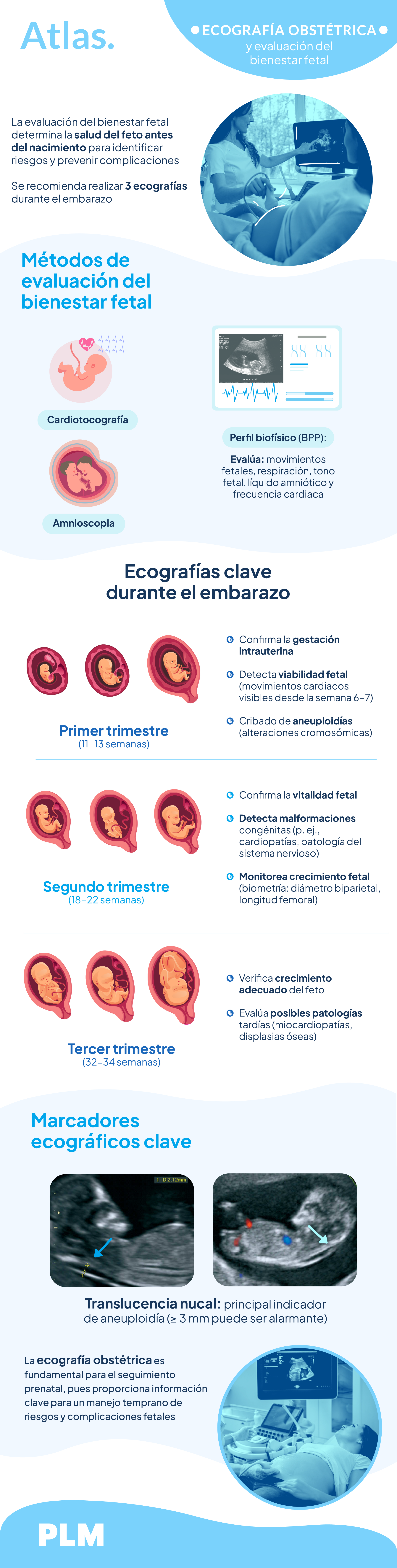 Ecografía obstétrica y evaluación del bienestar fetal