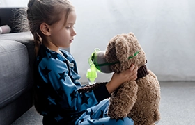 Control de asma en niños menores de 5 años